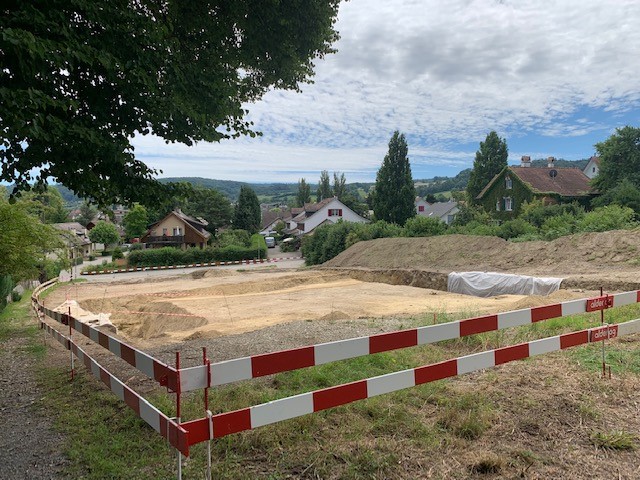 Projekt «Arina» in Rheinnähe: Vorbereitung für den Baustart der 10 Eigentumswohnungen