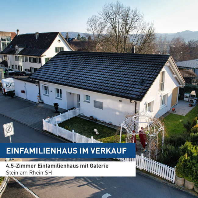 Neue Immobilie im Verkauf: Gepflegtes Einfamilienhaus mit viel Privatsphäre