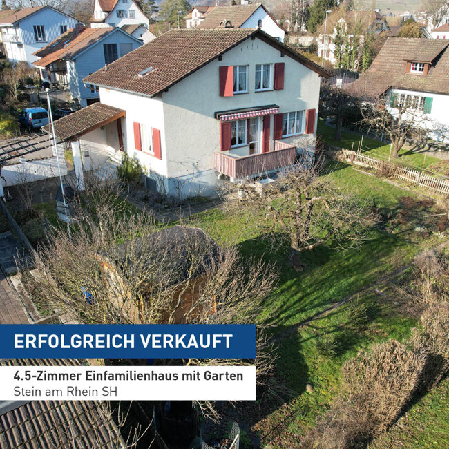 Erfolgreich verkauft: Charmantes Einfamilienhaus mit gemütlichem Garten