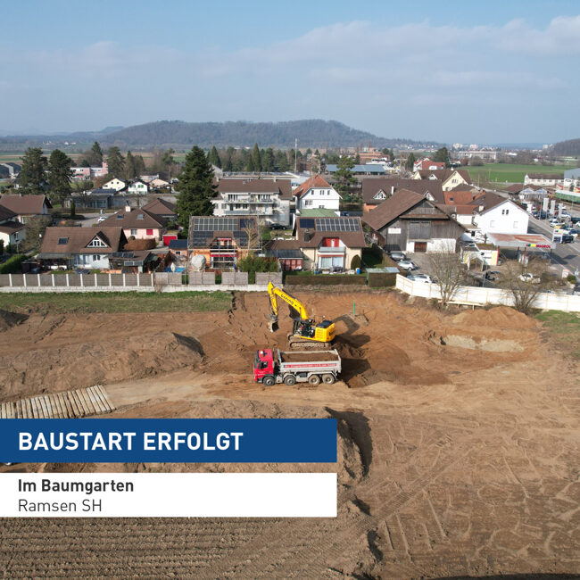 «Im Baumgarten» in Ramsen: Baustart erfolgt