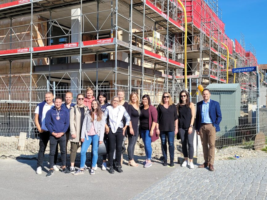 Im Herzen eines Neubauprojekts